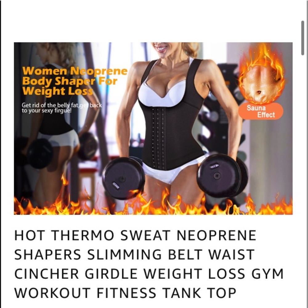 LODAY WeightLoss Neoprene Sauna Sweat WaistTrainer - Picture 9 of 15